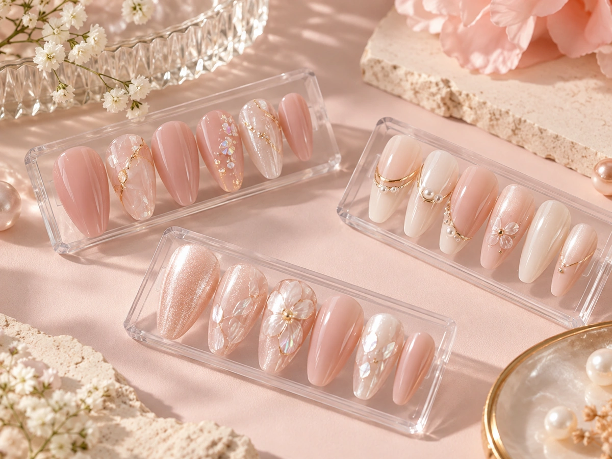 Beauty design and press-on nail sourcing consultation