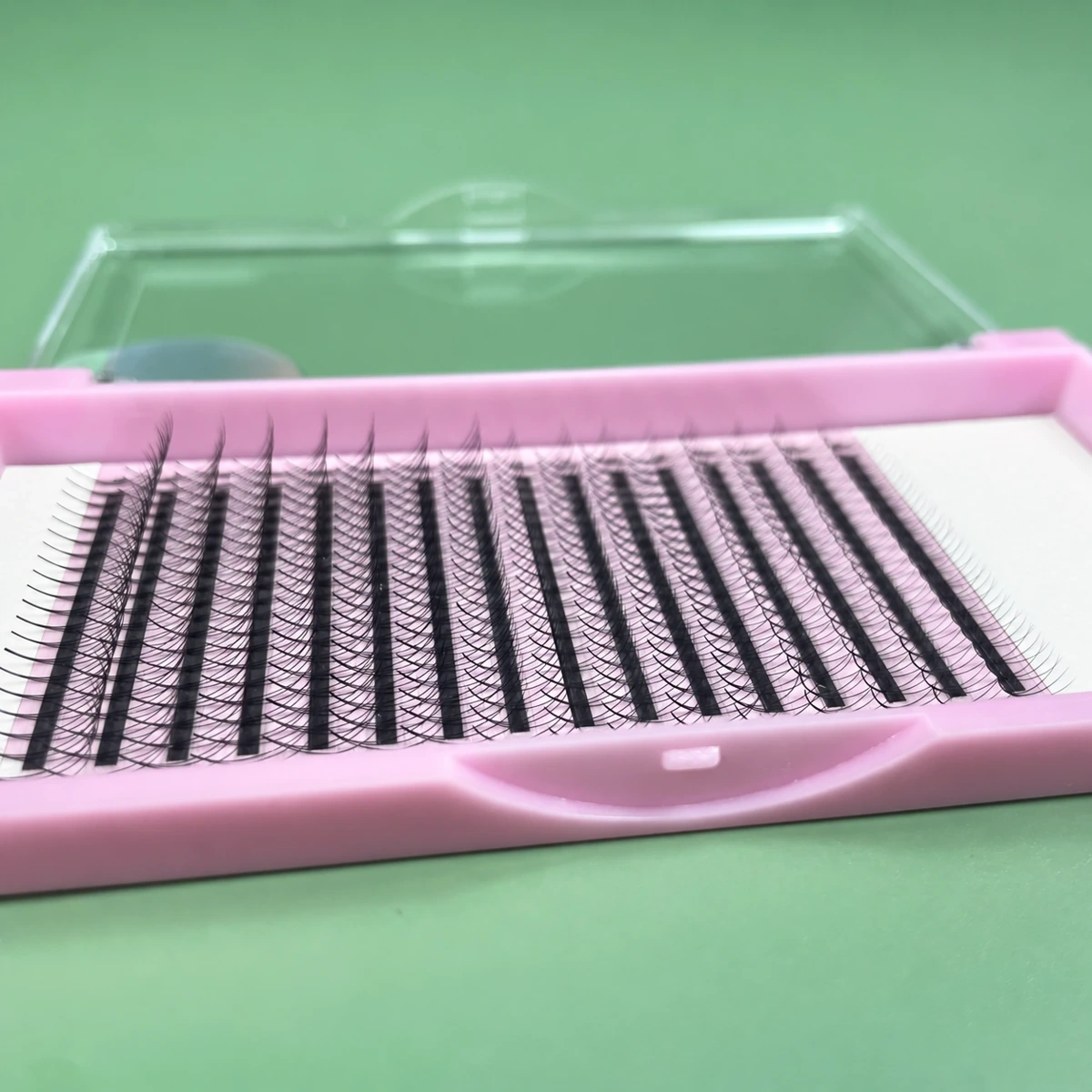 Premade Volume Lash Fans — product and packaging